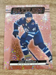 2023-24 Upper Deck Series 1 Dazzlers Pink #DZ-49 Josh Morrissey